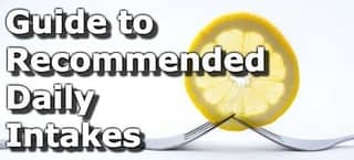 The Ultimate Guide to Recommended Daily Intakes