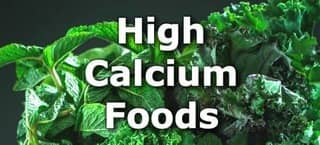 High Calcium Foods