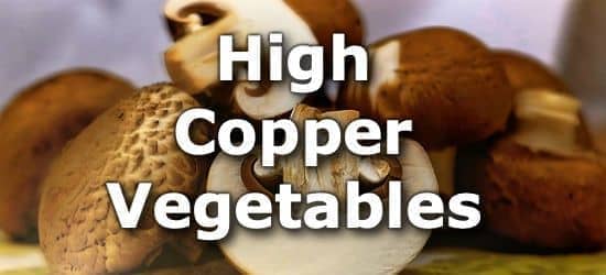 Vegetables High in Copper