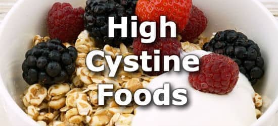 Top 10 Foods Highest in Cystine (Cysteine)