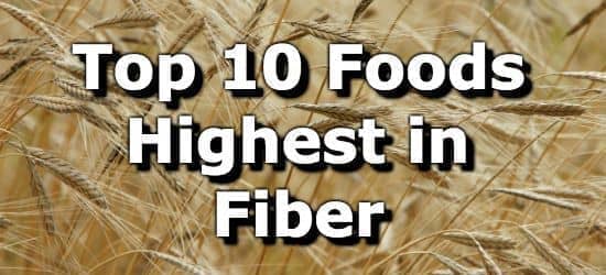 Top 10 Foods Highest in Fiber