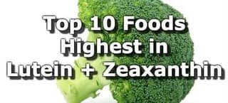 High Lutein and Zeaxanthin Foods
