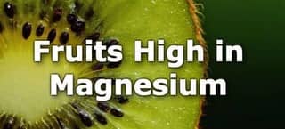 High Magnesium Fruits