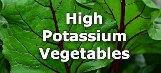 20 Vegetables High in Potassium - A Ranking from Highest to Lowest