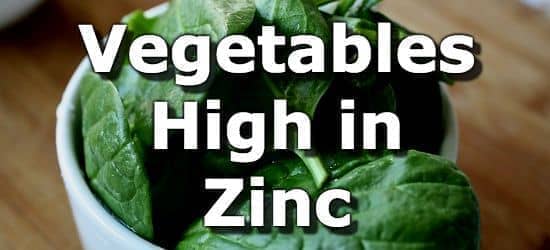 Top 10 Vegetables Highest in Zinc