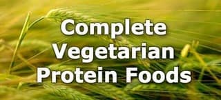 Protein Foods for Vegetarians