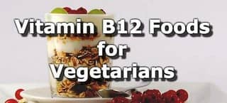 Vitamin B12 Foods for Vegetarians