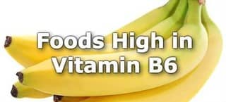 High Vitamin B6 Foods